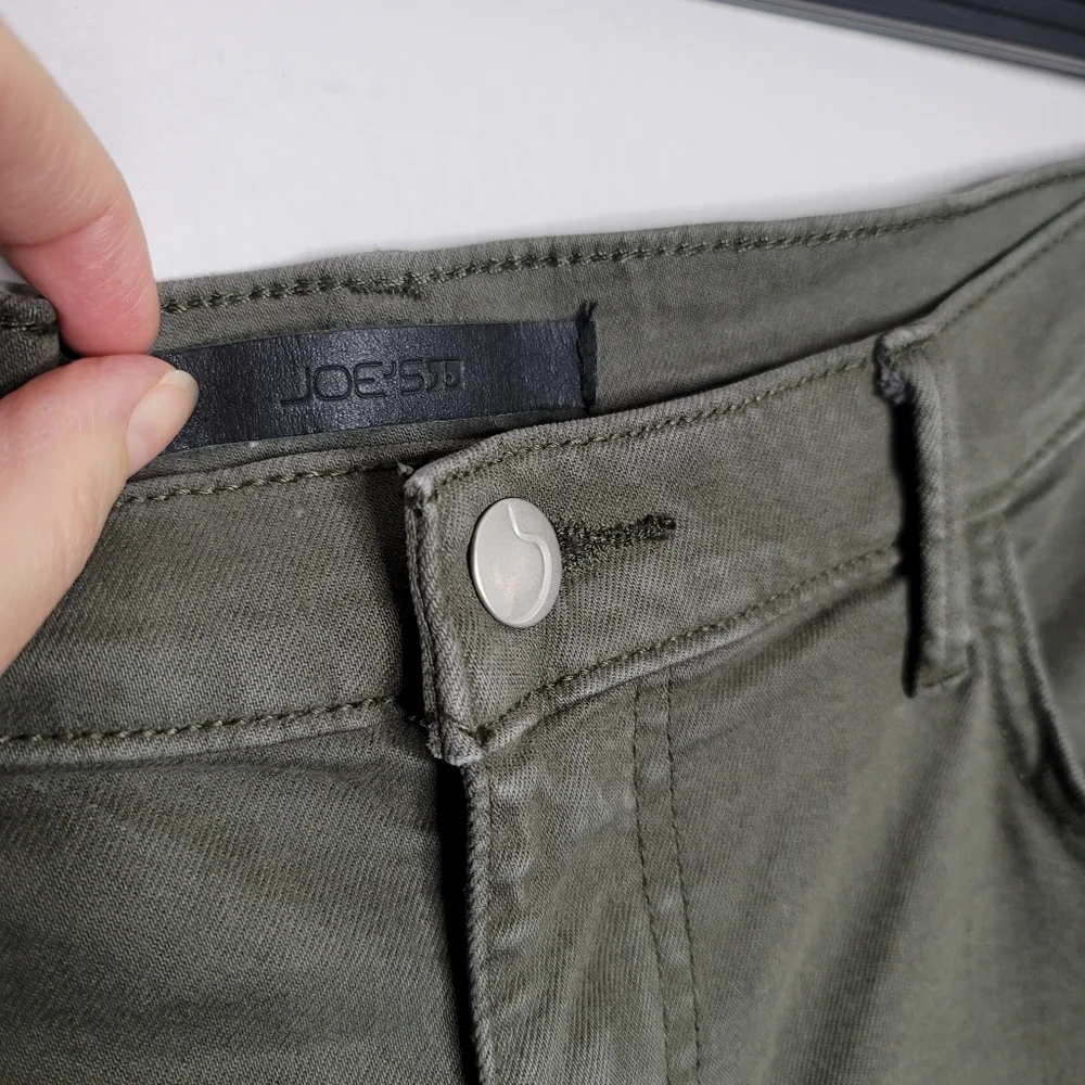 Men's The Asher Slim Fit Joe's Jeans in muted olive color, size 36 - Picture 5 of 10